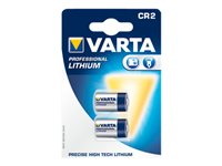 Varta Professional batteri - 2 x CR2 - Li 06206301402