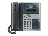 Poly Edge E400 - VoIP-telefon med nummerpresentation/samtal väntar - 3-riktad samtalsförmåg 82M93AA