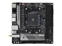 ASRock A520M-ITX/ac - moderkort - mini ITX - Socket AM4 - AMD A520 90-MXBDG0-A0UAYZ