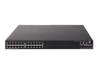 HPE 5130 24G PoE+ 4SFP+ 1-slot HI - switch - 24 portar - Administrerad - rackmonterbar JH325AR