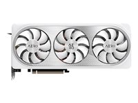 Gigabyte GeForce RTX 4070 AERO OC 12G - grafikkort - GeForce RTX 4070 - 12 GB GV-N4070AERO OC-12GD