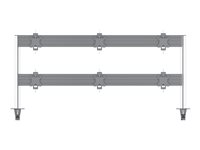 Multibrackets M Pro Series MBDM3x2U monteringssats - för 3x2-skärmar - silver 7350105215551