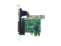 Brainboxes PX-475 - parallellt/seriellt kort - PCIe - RS-232 + parallell - TAA-kompatibel PX-475