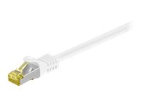 MicroConnect nätverkskabel - 2 m - vit SFTP702W