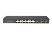 HPE 3100-24 V2 EI Switch - switch - 24 portar - Administrerad - rackmonterbar JD320B