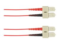 Black Box patch-kabel - 5 m - röd FOCMR10-005M-SCSC-RD