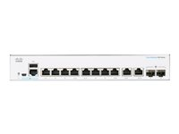 Cisco Business 350 Series CBS350-8FP-E-2G - switch - 10 portar - Administrerad - rackmonterbar CBS350-8FP-E-2G-EU