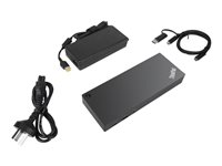 Lenovo ThinkPad Hybrid USB-C with USB-A Dock - dockningsstation - USB-C - 2 x HDMI, 2 x DP - 1GbE 40AF0135DK