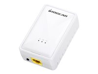 IOGEAR Powerline Wireless Extender - Powerline-adapter - vägginsticksbar GPLWE150