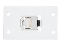 Extron Mini Architectural Adapter Plate XTP DTP 24 Coupler - modulkontaktplatta med insnäppsfästen 70-1052-21