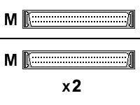 HP intern SCSI-kabel - 90 cm 5064-7980