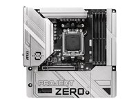 MSI B650M PROJECT ZERO - moderkort - micro ATX - Socket AM5 - AMD B650 B650M PROJECT ZERO