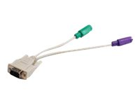 Honeywell - adapter för tangentbord/mus - PS/2 till DB-9 - 30.5 cm VX89058CABLE