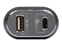 PORT Connect strömadapter för bil - USB, 24 pin USB-C - 57 Watt 900086