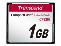 Transcend CF220I Industrial Temp - flash-minneskort - 1 GB - CompactFlash TS1GCF220I