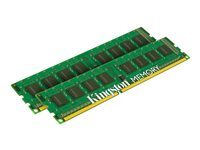 Kingston ValueRAM - DDR3L - sats - 8 GB: 2 x 4 GB - DIMM 240-pin - 1600 MHz / PC3L-12800 - ej buffrad KVR16LN11K2/8