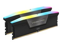 CORSAIR Vengeance RGB - DDR5 - sats - 32 GB: 2 x 16 GB - DIMM 288-pin - 6800 MHz / PC5-54400 CMH32GX5M2B6800C40