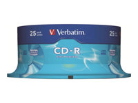 Verbatim CD-R Extra Protection - CD-R x 25 - 700 MB - lagringsmedier 43432