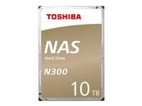 Toshiba N300 NAS - hårddisk - 10 TB - SATA 6Gb/s HDWG11AEZSTA