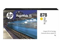 HP 878 - gul - original - PageWide XL - bläckpatron 312Z4A