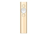 Logitech Spotlight presentationsfjärrkontroll - guld 910-004862