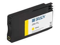 Brady J50 Series - gul - original - bläckpatron J50-YL