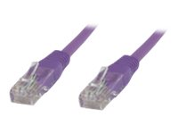 MicroConnect nätverkskabel - 20 m - lila UTP620P