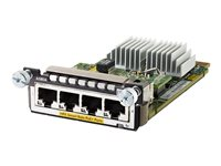 HPE Aruba 3810M/2930M Smart Rate Module - expansionsmodul - 1/2.5/5/10GBase-T (PoE+) x 4 JL081A