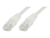 MicroConnect nätverkskabel - 5 m - vit UTP505W