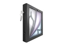 Compulocks iPad Air M2 13" (2024), Apex Enclosure Tilting Stand 4" monteringssats - för surfplatta - höjning - svart TCDP0413APXB