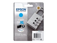 Epson 35XL - XL - cyan - original - bläckpatron C13T35924010