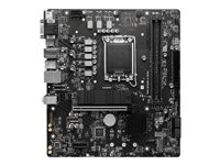 MSI PRO B760M-G DDR4 - moderkort - micro ATX - LGA1700-uttag - B760 7D90-001R