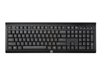 HP K2500 - tangentbord - brittisk E5E78AA#ABU