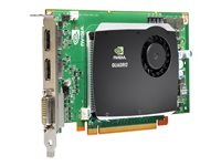 NVIDIA Quadro FX 580 - grafikkort - Quadro FX 580 - 512 MB FY945AA