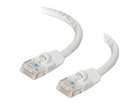 C2G Cat5e Booted Unshielded (UTP) Network Patch Cable - patch-kabel - 7 m - vit 83266