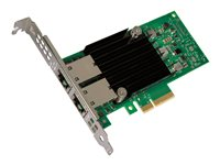 Intel Ethernet Converged Network Adapter X550-T2 - nätverksadapter - PCIe 3.0 x4 - 10Gb Ethernet x 2 X550T2BLK