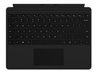 Microsoft Surface Pro Keyboard - tangentbord - med pekdyna - tysk - svart Inmatningsenhet QJX-00005