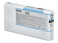 Epson T9135 - ljus cyan - original - bläckpatron C13T913500