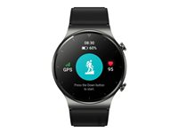 Huawei Watch GT 2 Pro Sport - nattsvart - smart klocka med rem - svart - 4 GB 55025791