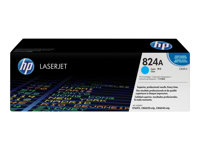 HP 824A - cyan - original - LaserJet - tonerkassett (CB381A) CB381A