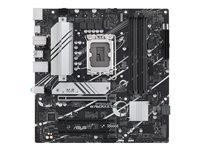 ASUS PRIME B760M-A D4 - moderkort - micro ATX - LGA1700-uttag - B760 90MB1D00-M0EAY0