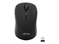 Ultron UM11 - mus - 2.4 GHz - svart 364179