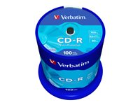 Verbatim - CD-R x 100 - 700 MB - lagringsmedier 43411