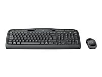 Logitech Wireless Combo MK330 - sats med tangentbord och mus - QWERTY - Nordisk - svart Inmatningsenhet 920-003982