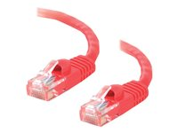 C2G Cat6 Booted Unshielded (UTP) Crossover Patch Cable - övergångskabel - 5 m - röd 83561