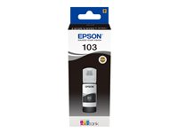 Epson 103 - svart - original - påfyllnadsbläck C13T00S14A