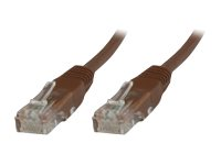 MicroConnect nätverkskabel - 3 m - brun UTP603BR