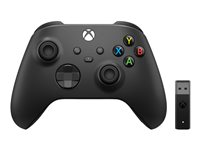 Microsoft Xbox Wireless Controller + Wireless Adapter for Windows 10 - spelkontroll - trådlös - Bluetooth 1VA-00002