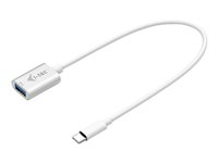 i-Tec - USB typ C-kabel - USB typ A till 24 pin USB-C - 20 cm C31ADA