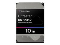 WD Ultrastar DC HA340 WUS721210BLE6L4 - hårddisk - datacenter - 10 TB - SATA 6Gb/s 0B47062